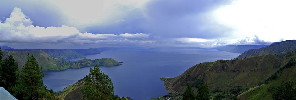Lake Toba, Sumatra, Indonesia. Danau Toba