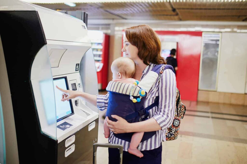 baby carrier airplane