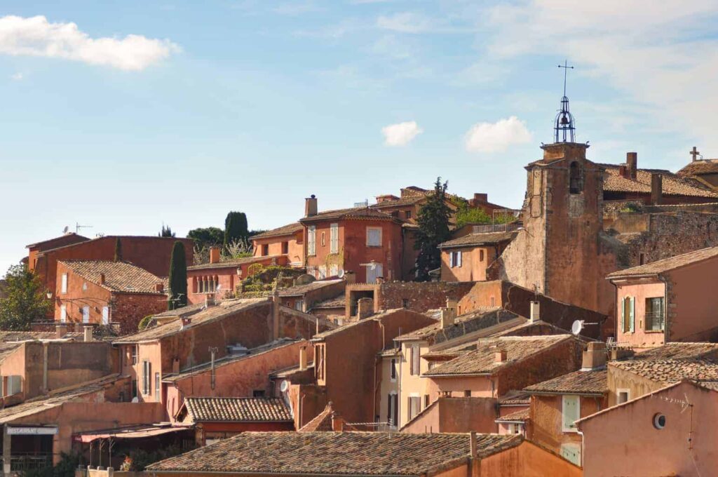 The village of Roussillon makes a great day trip from Aix-en-Provence