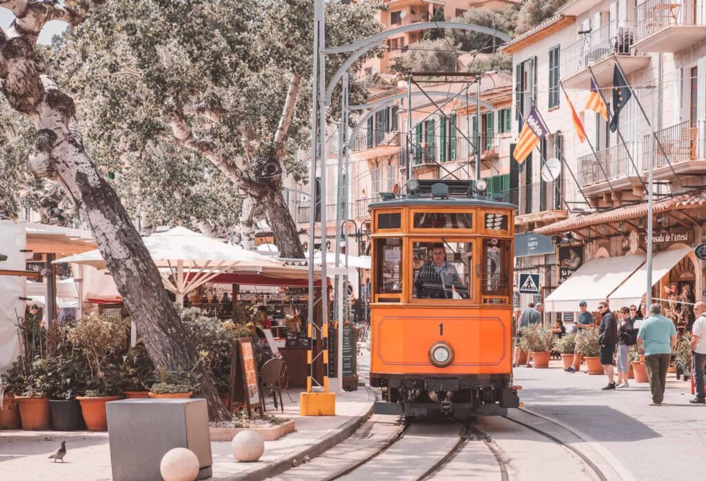 Soller Tram in Mallorca