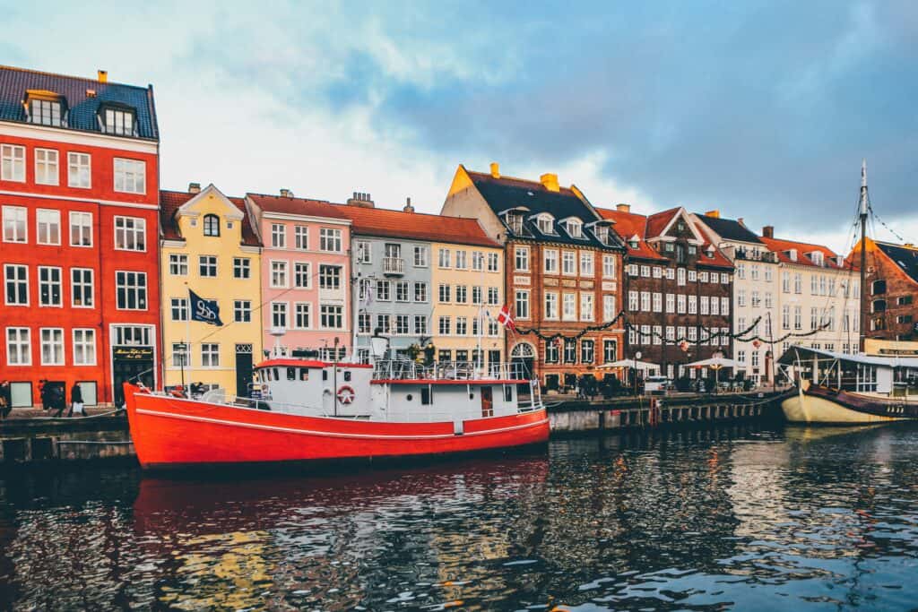 Kopenhagen, Dänemark im Winter