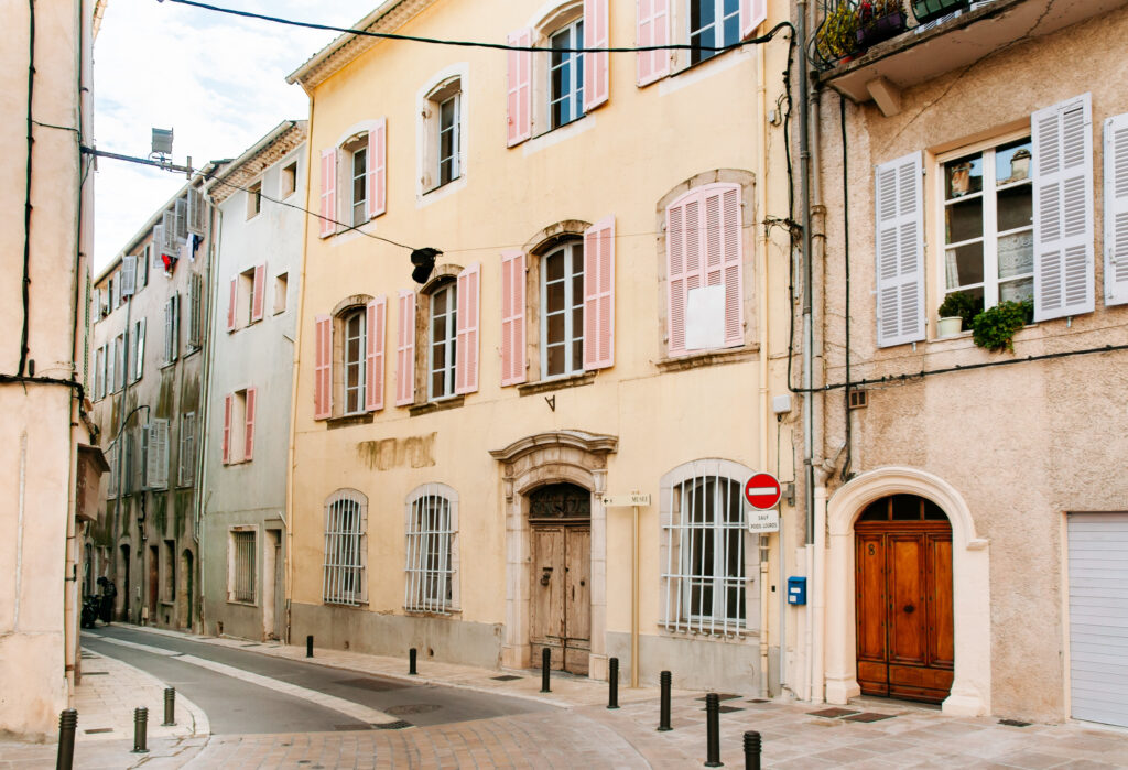 Brignoles - a small town in Provence, France