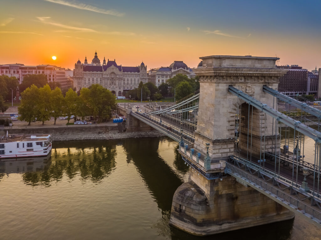 Budapest, Hungary is one of the best places to visit in Europe in August