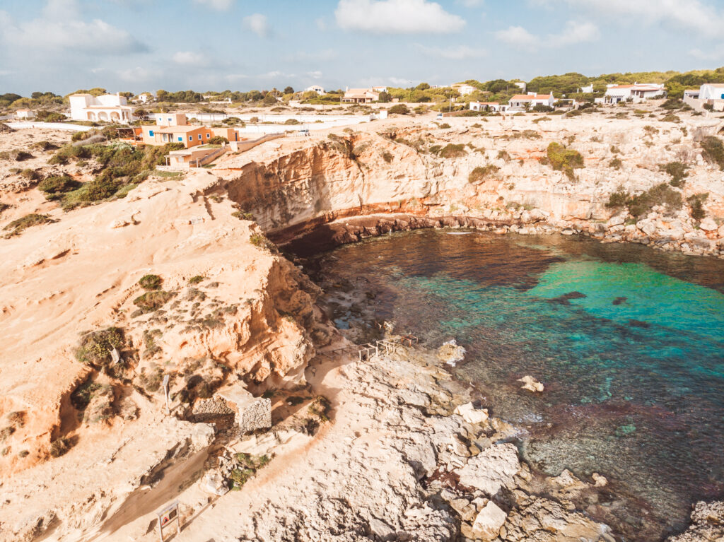 Cala en Baster in Formentera, Spain