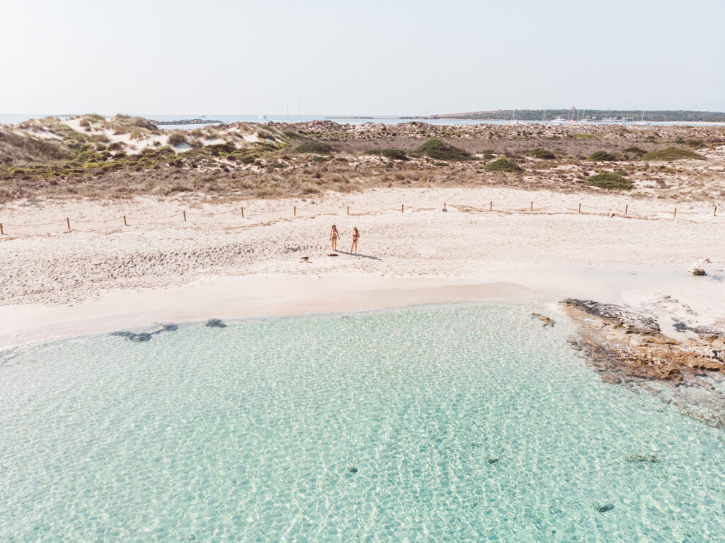 Espalmador Beaches in Formentera, Spain