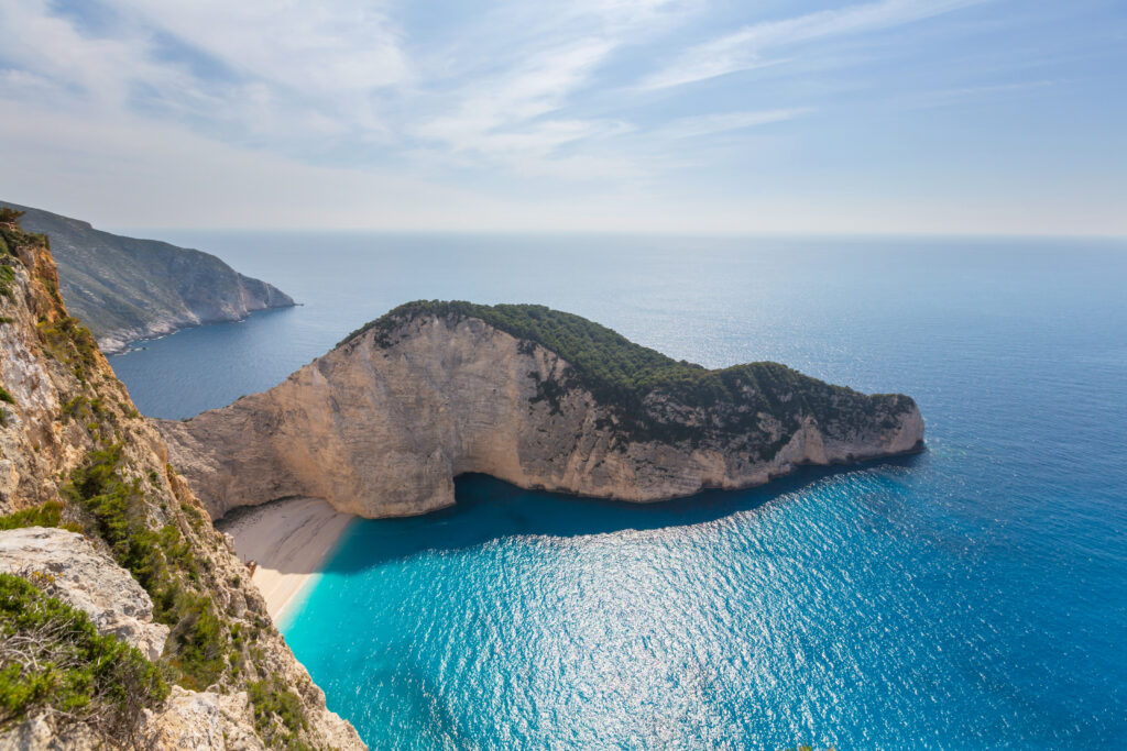 Zakynthos Island in Greece is a fabulous place to visit in Europe in August