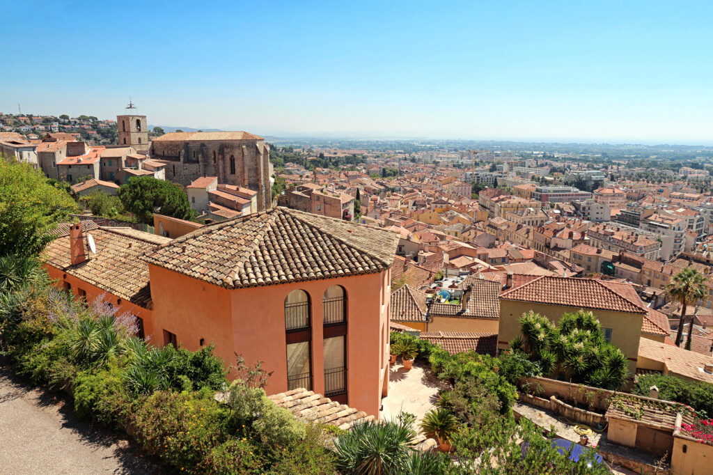 The Southern town of Hyeres in Provence, France