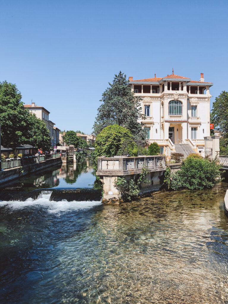 L'isle sur la Sorgue is a charming town in Provence, France