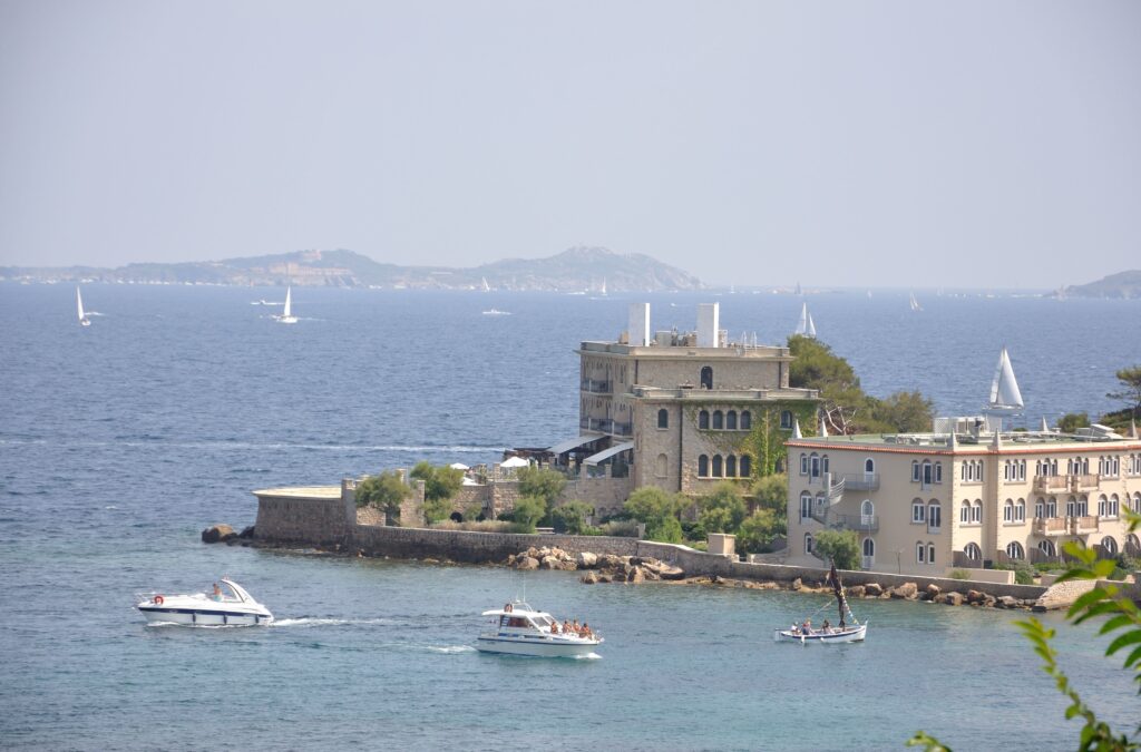 île de Bendor off the coast of Bandol, France