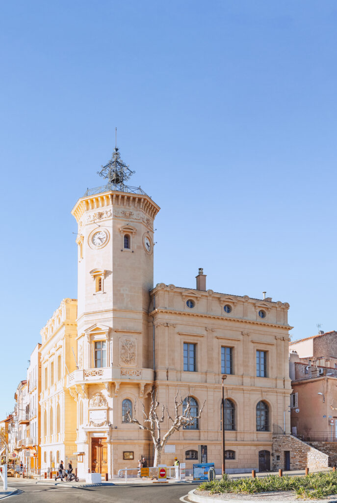 The old town of La Ciotat in Provence, France