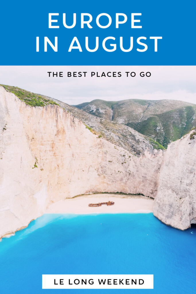 best european travel in august