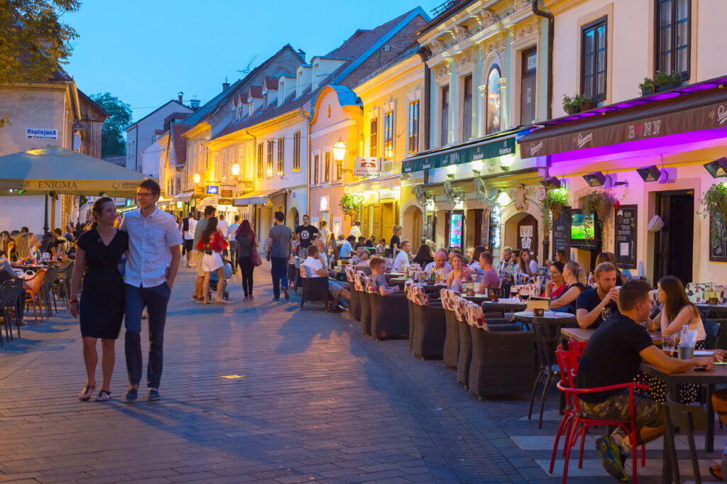 Zagreb, Croatia in September