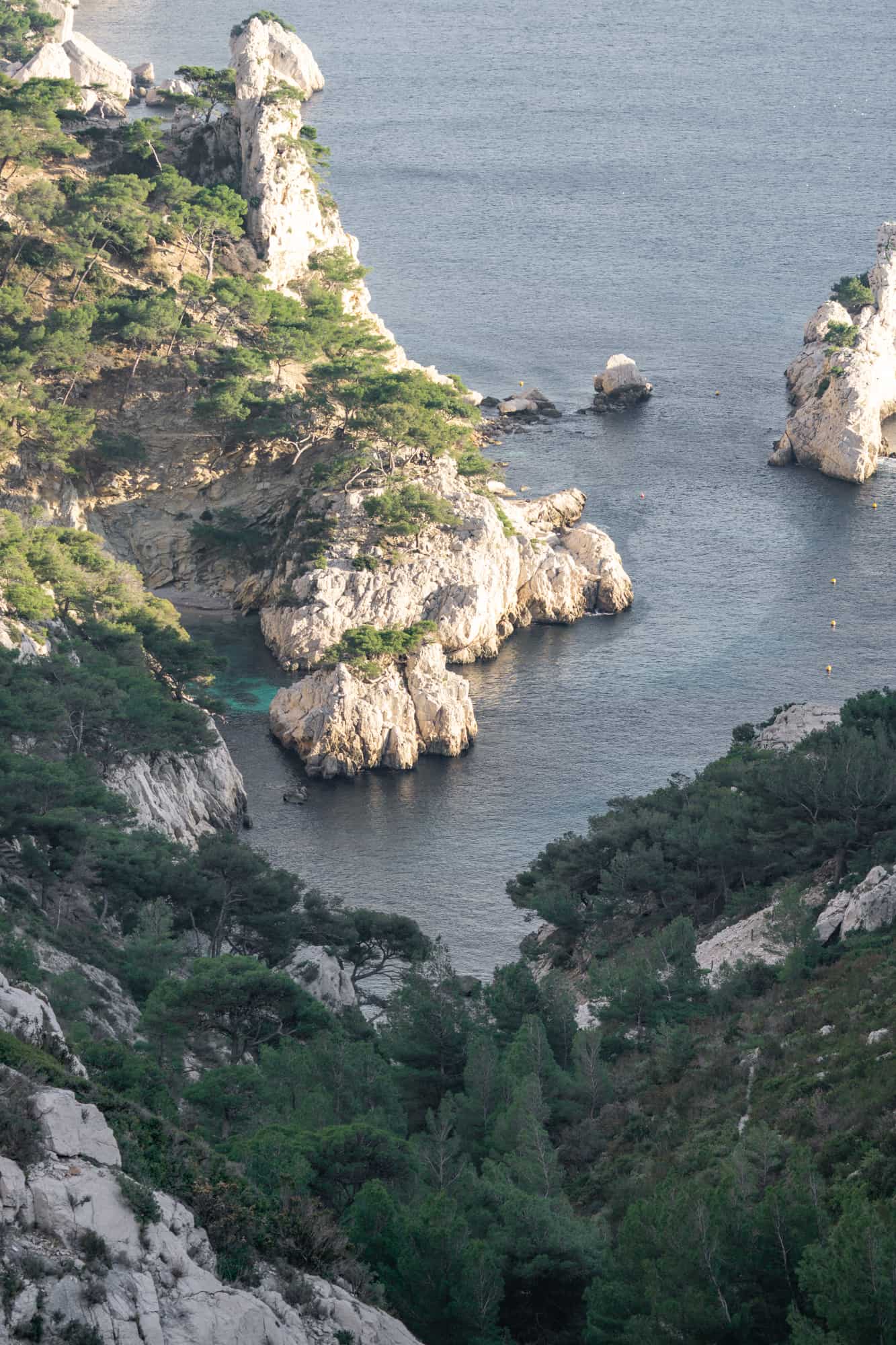 Hiking to Calanque de Sugiton in Marseille, France