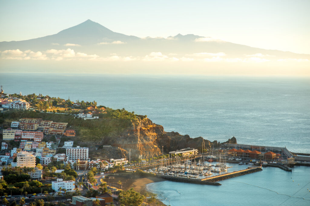 The island of La Gomera is one of the warmest places to visit in November in Europe