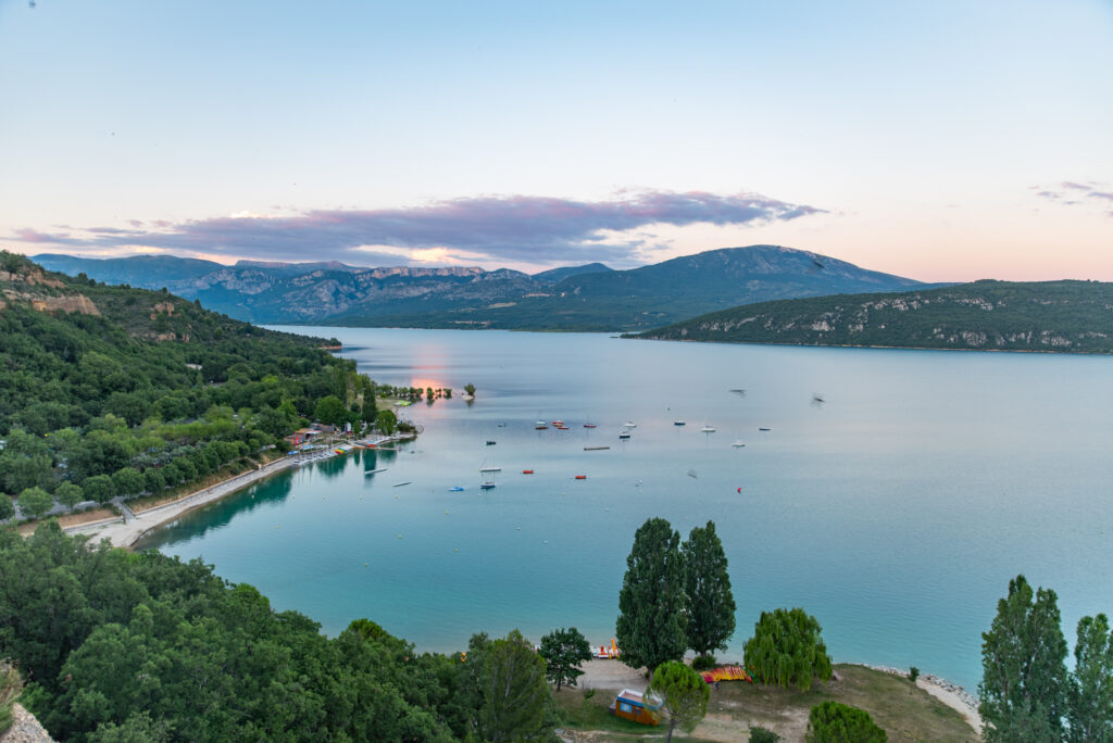 Lac de Sainte-Croix, na Provença, França