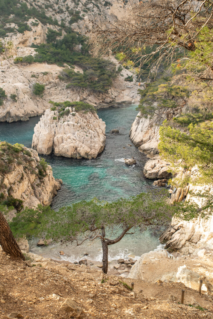 Hiking to Calanque de Sugiton in Marseille, France