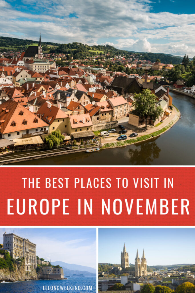 Looking for the best places to visit in November in Europe? We've rounded up the very best destinations to visit in late Autumn around the continent. #europe #autumn #fall #travel