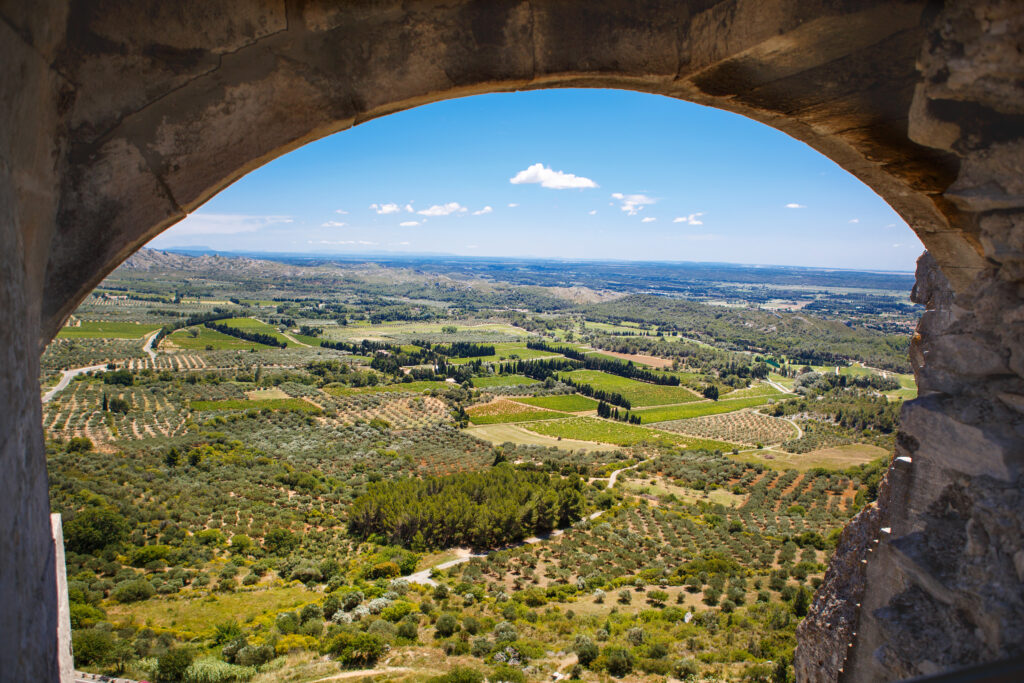 Les Baux de Provence Wine Region in Provence, France