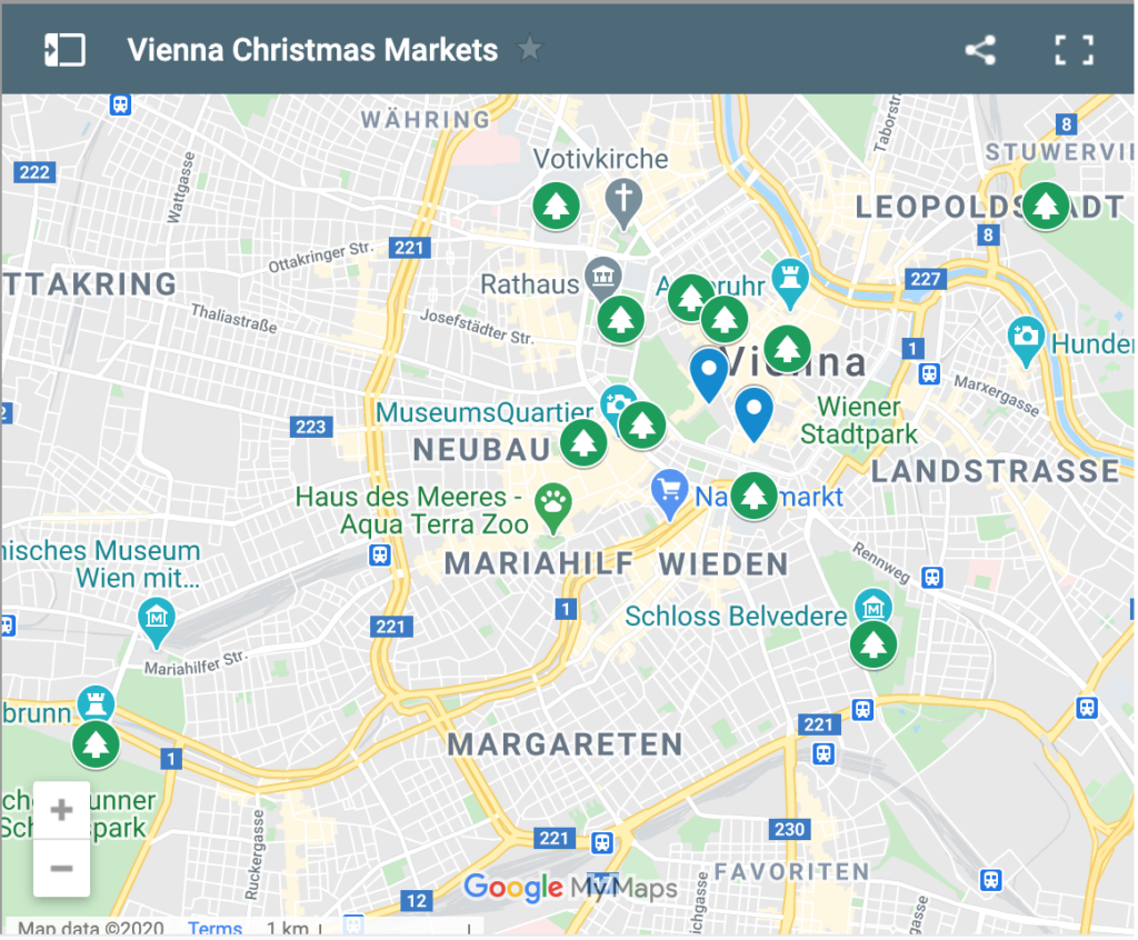 vienna at christmas 2022