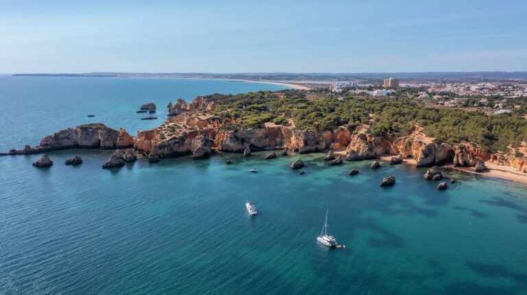 Boat tour in the Algarve